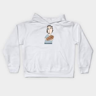 Sourdough king Kids Hoodie